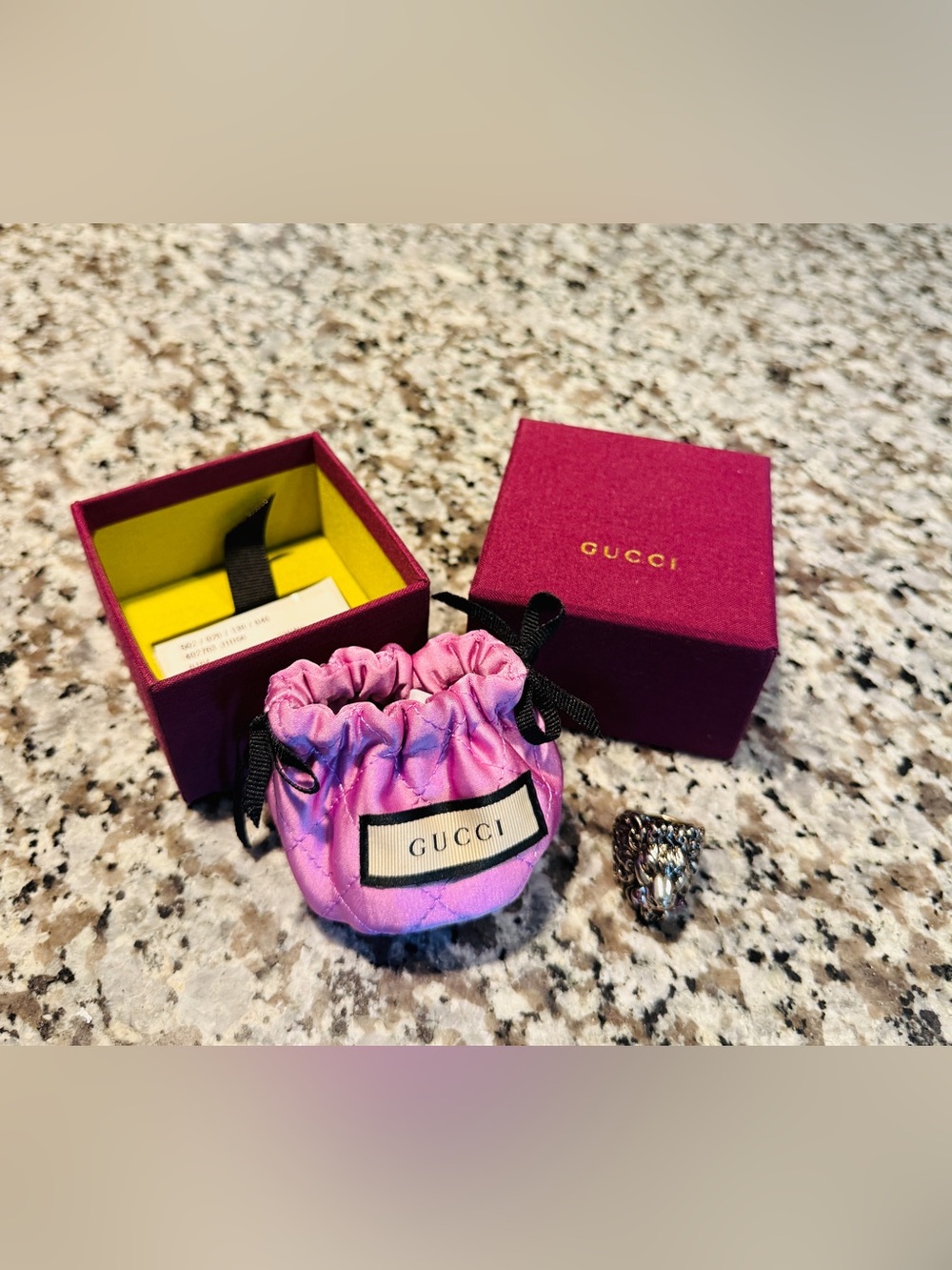 Gucci Lion Ring Size 23